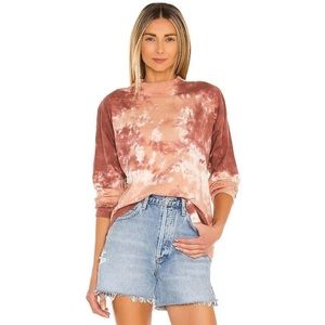 Free People Be Free Tie Dye Tshirt